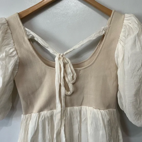 Sofie The Label Puff Sleeve Midi Dress - Picture 3 of 9